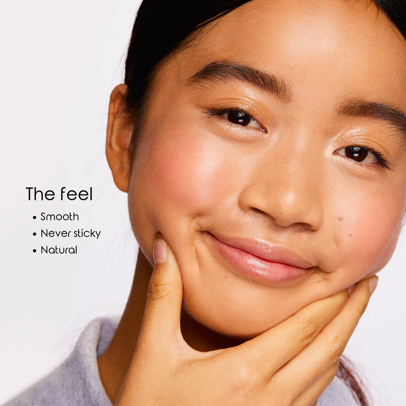 Fiona Frills Makeup Moisturizing Lip Gloss in Crystal Clear Frilliance